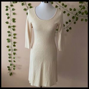 Ivory Knit Dress